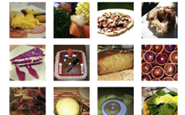 selection of food images